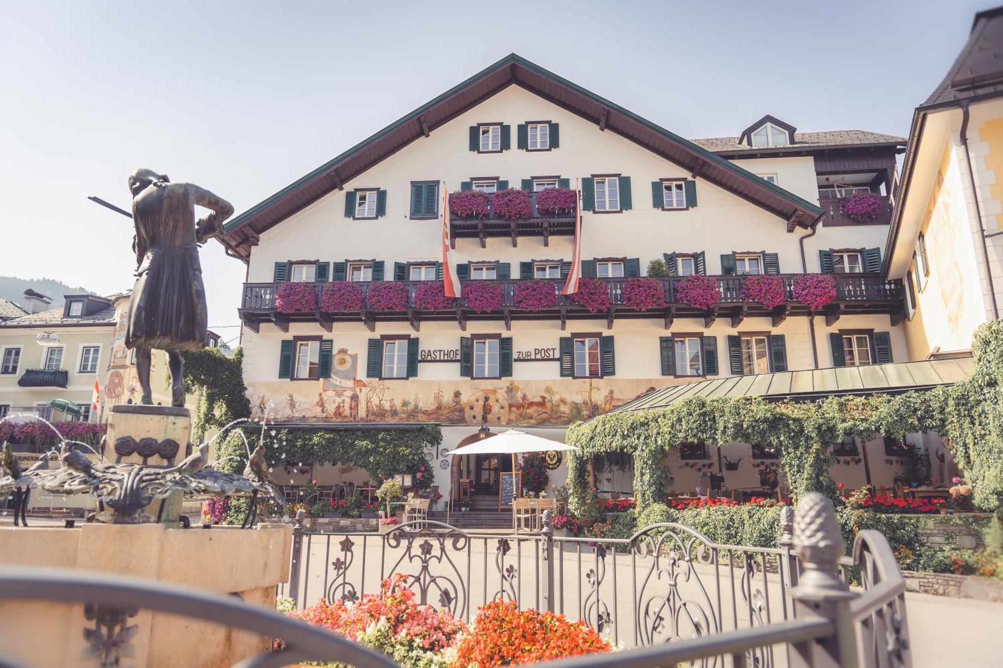 Hotel Gasthof Zur Post Sankt Gilgen Eksteriør bilde