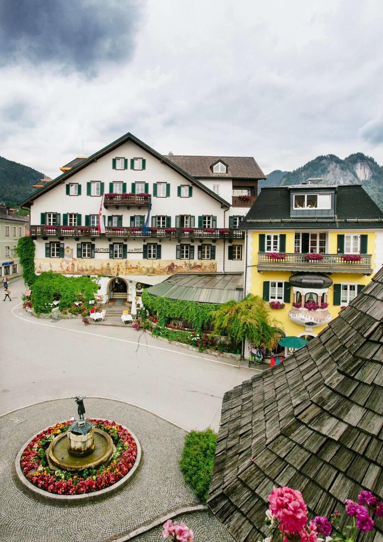 Hotel Gasthof Zur Post Sankt Gilgen Eksteriør bilde
